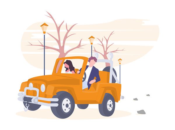 Automotive illustration