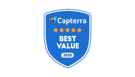 badge per il miglior software per softphone di capterra