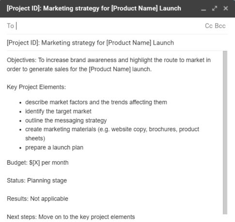 Project Summary Templates (Copy&Paste) | LiveAgent