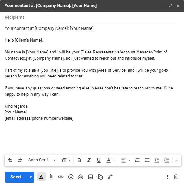 How To Introduce Yourself In An Email Copy Paste Templates 