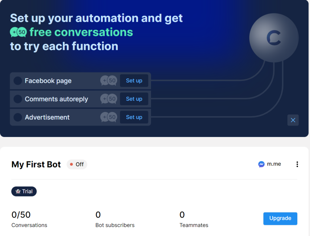 Chatfuel - prezentare generală a chatbots