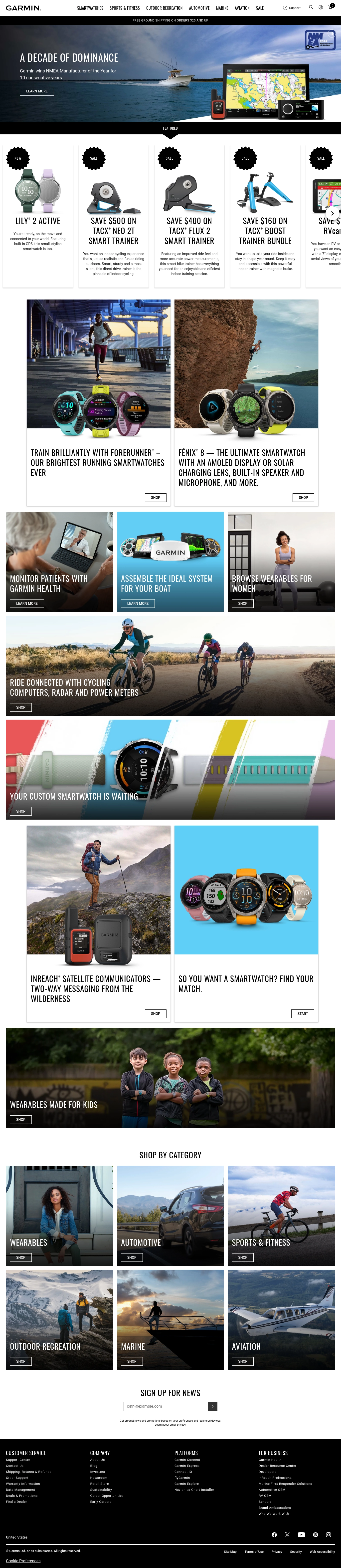 Explore Garmin's official site for smartwatches, GPS devices, and outdoor tech. Shop innovative gear tailored to your lifestyle and adventures!"