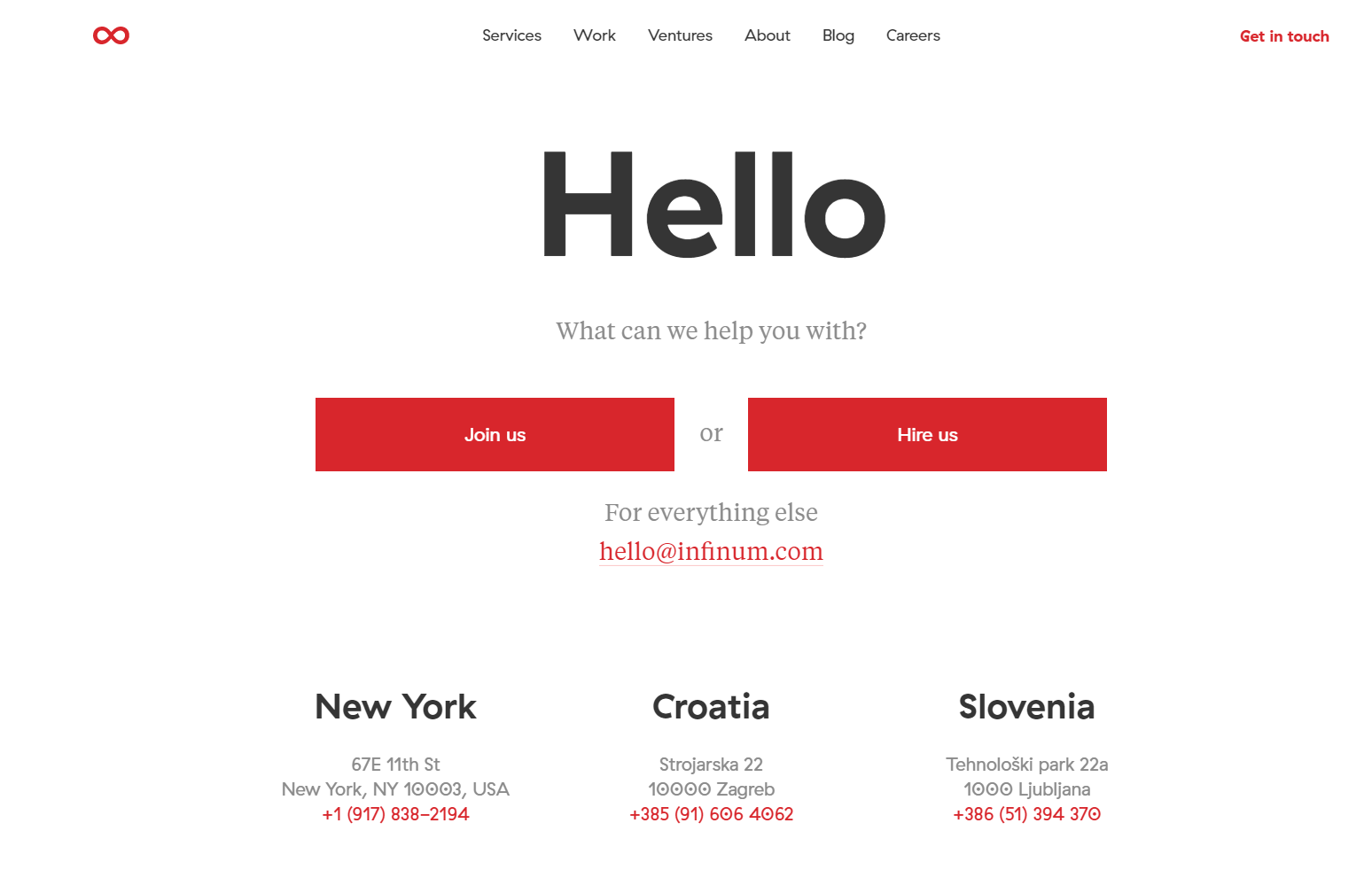 Хеллоу пипл. Hello work. Contact us Page Design.