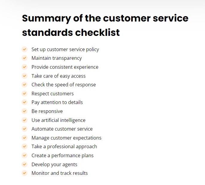 Customer Service Audit Checklist 7867